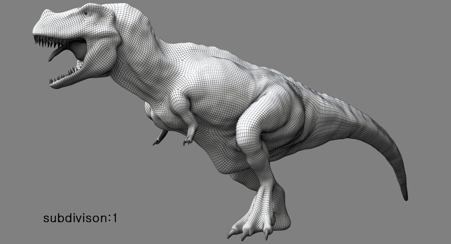 角鼻龙解剖3d3d模型