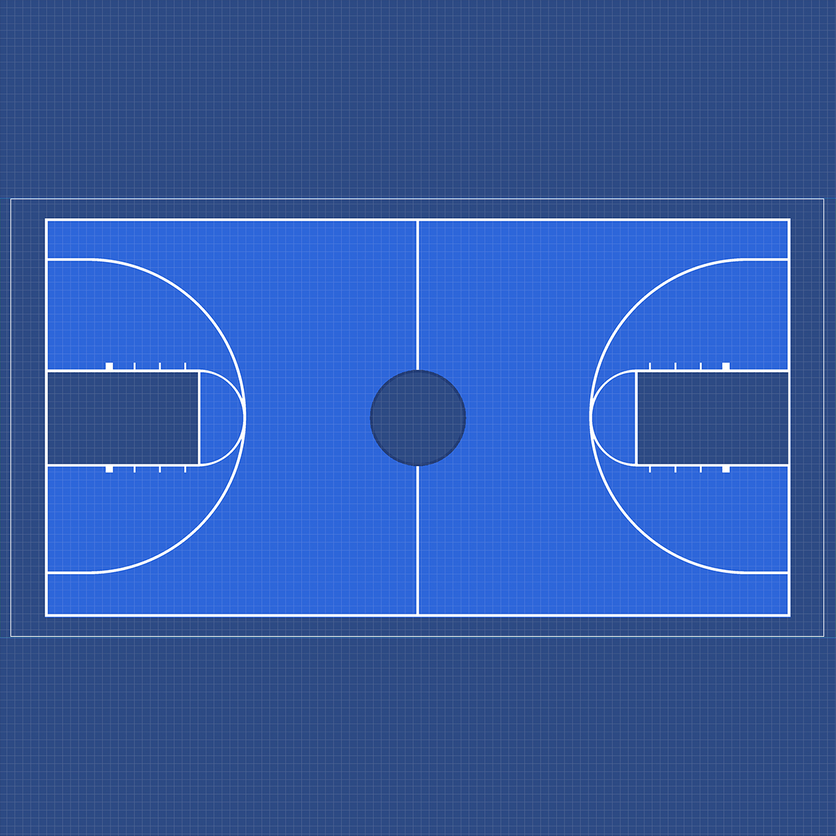 3d outdoor basketball court baskets