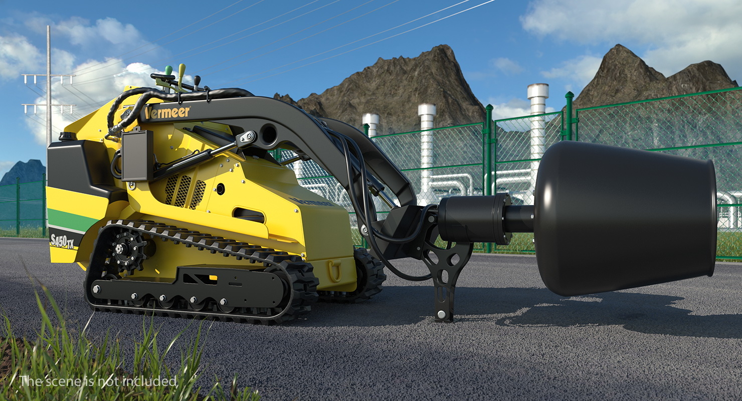 mini skid steer vermeer系列3d模型