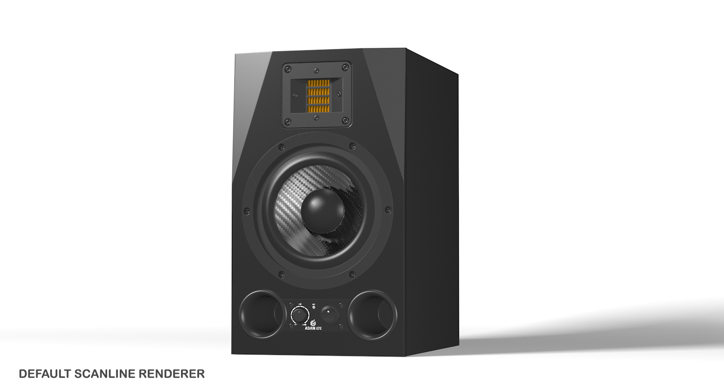 3d adam speakers subwoofer model
