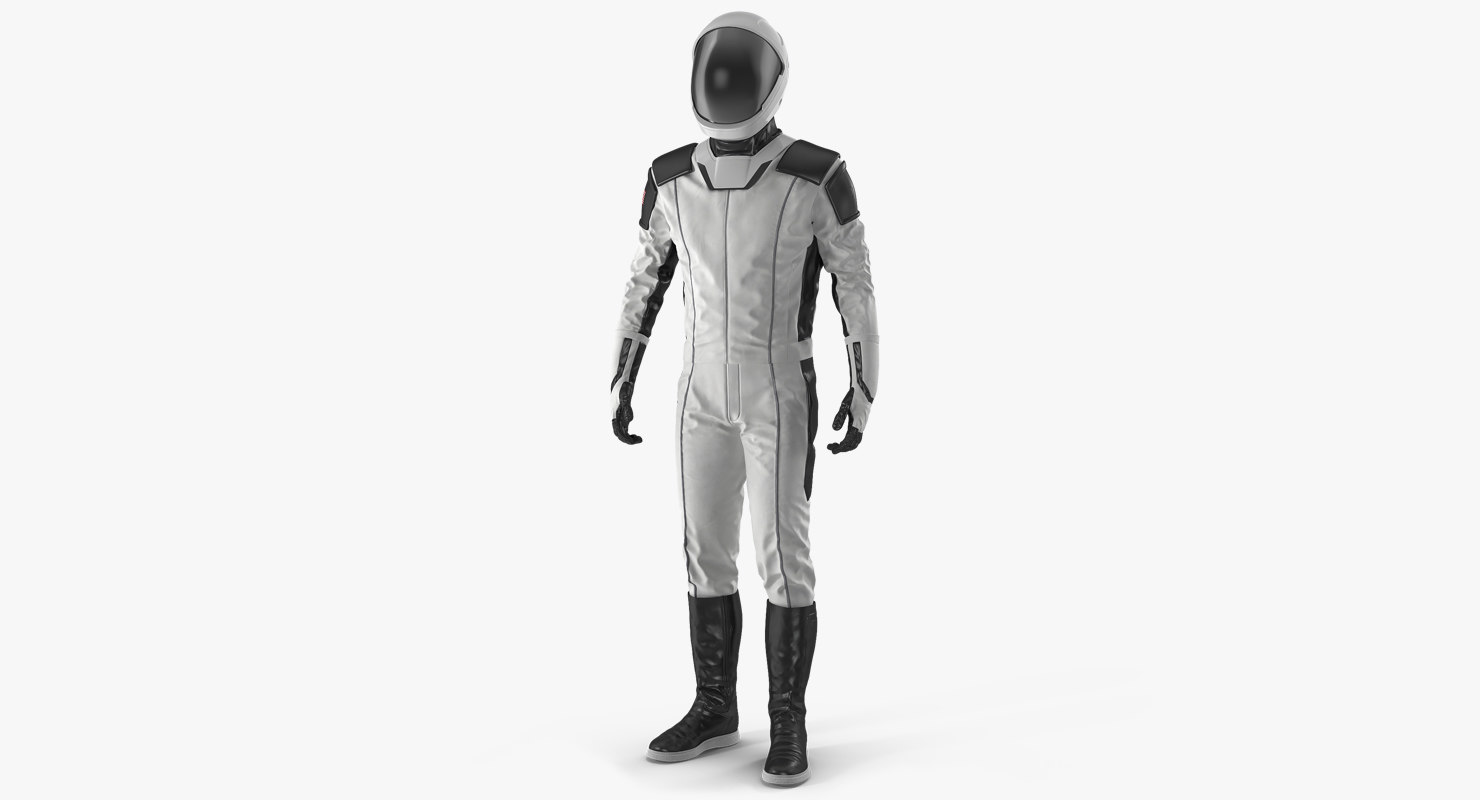 Futuristic Astronaut Space Suit 3D TurboSquid 1415103