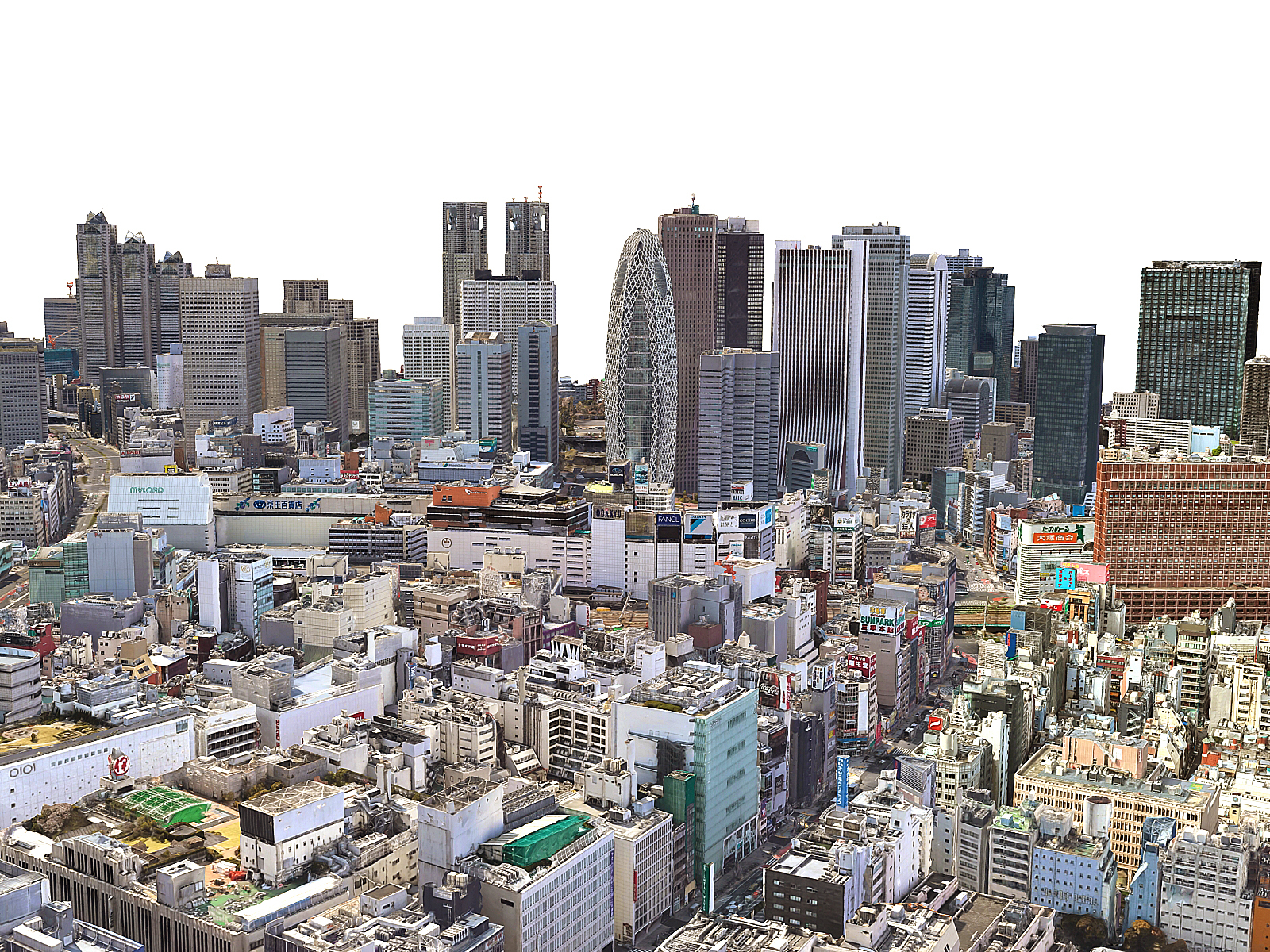 东京城市高清包23d模型