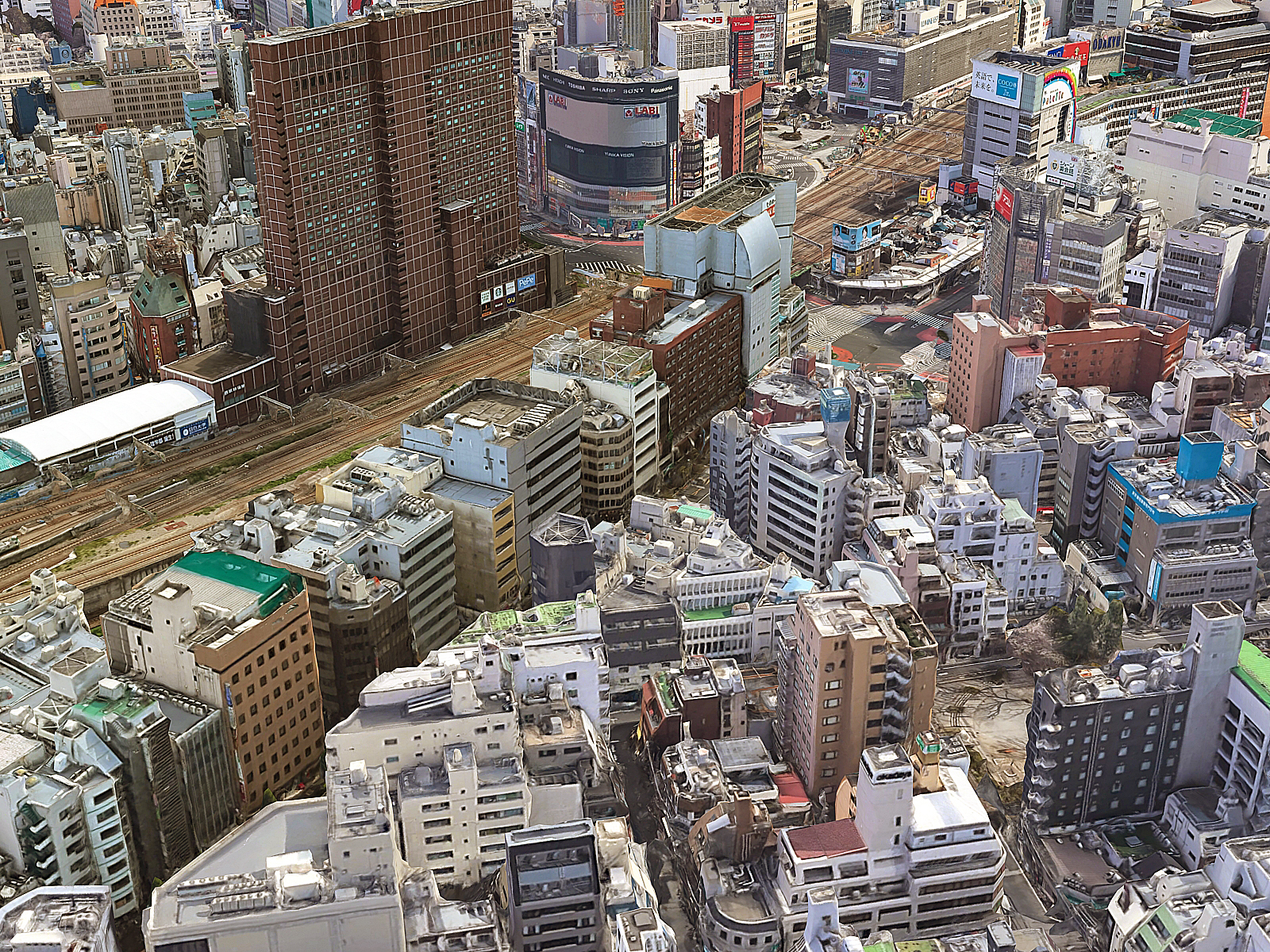 东京城市高清包23d模型