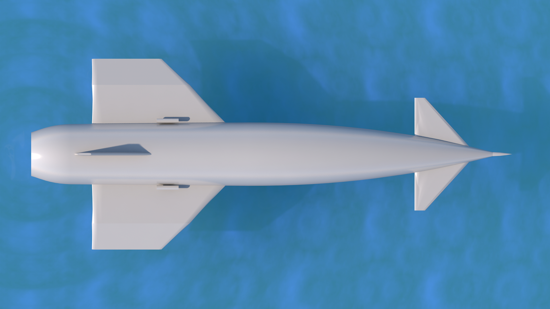 avro蓝钢导弹3d模型