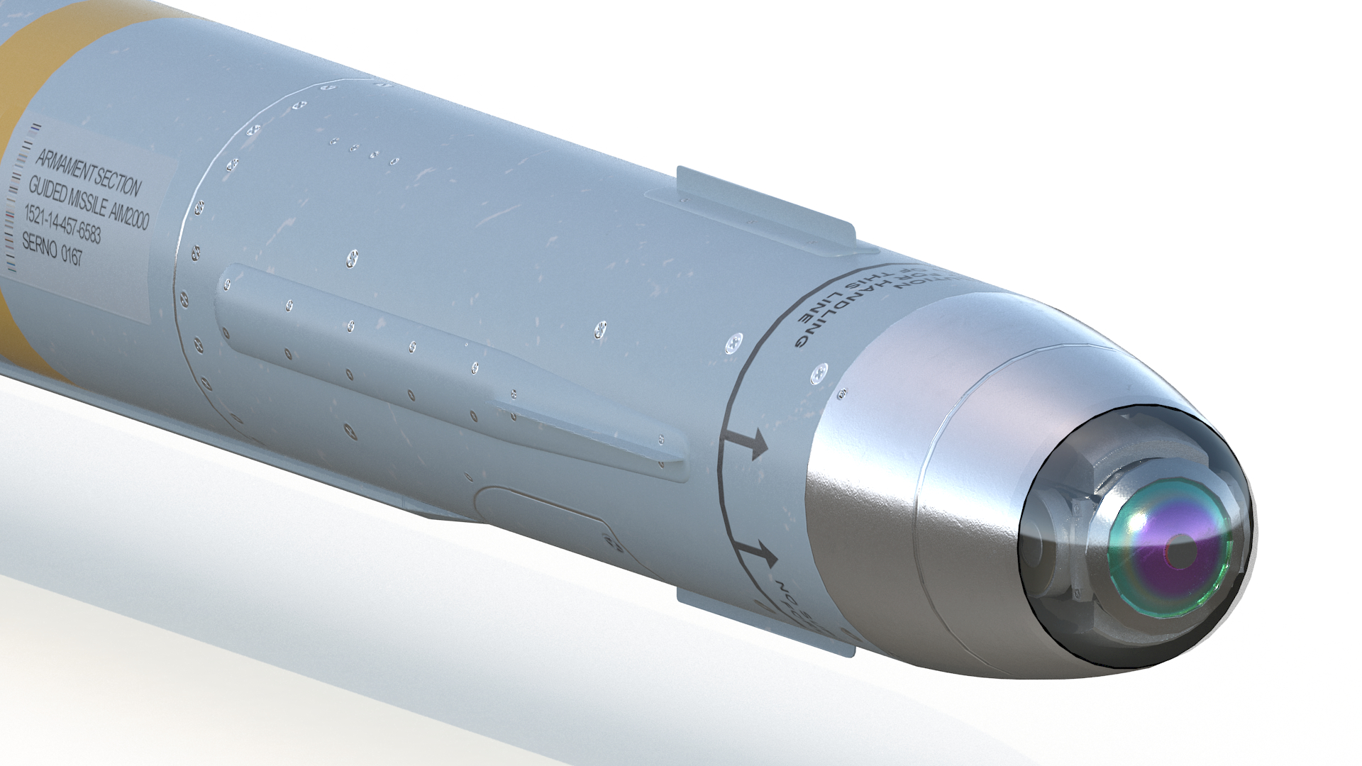 iris-t导弹3d模型