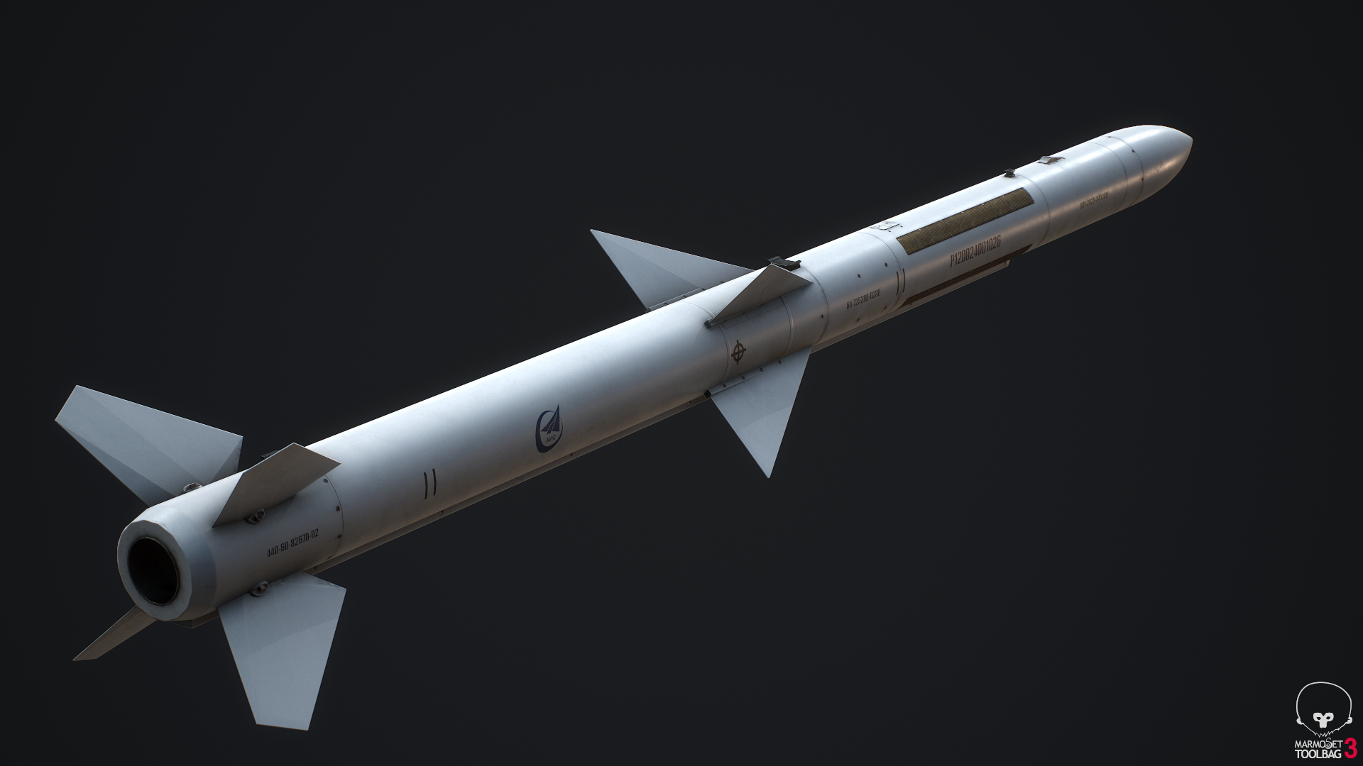 现代中国空对空武器3d模型