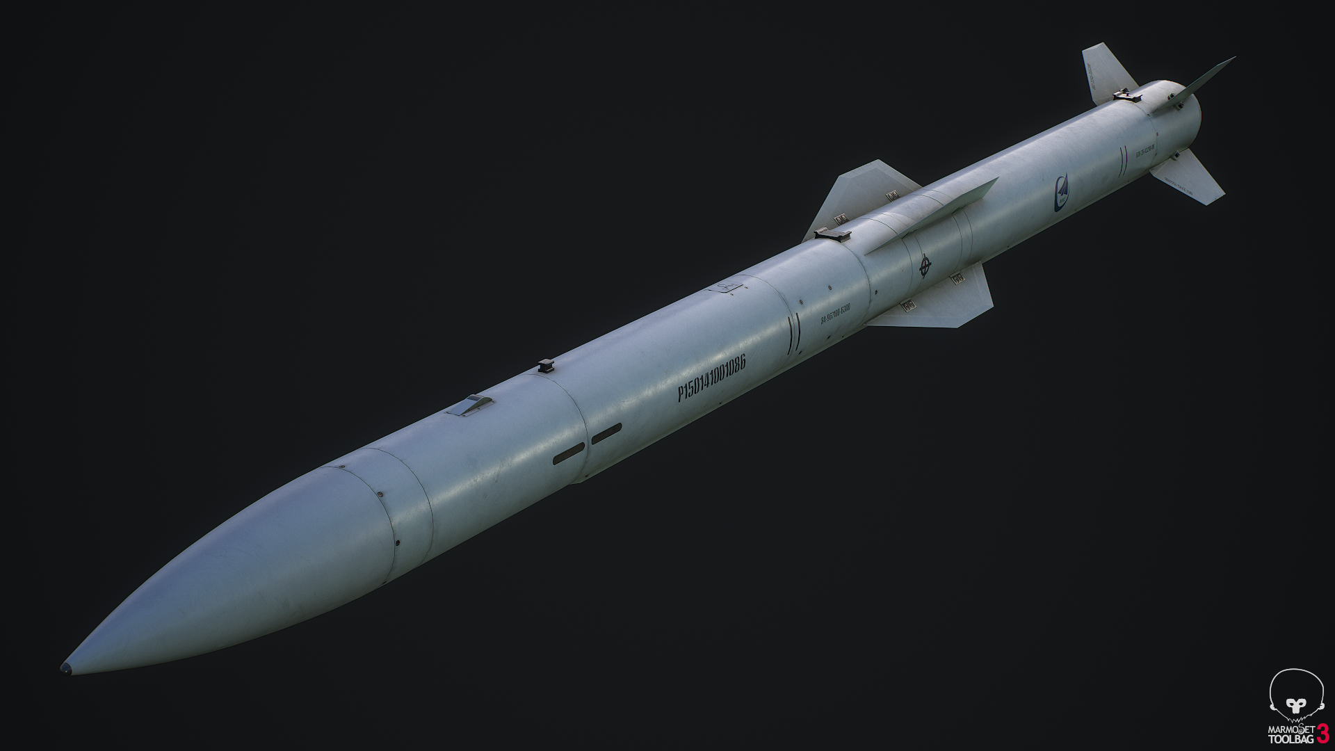 现代中国空对空武器3d模型