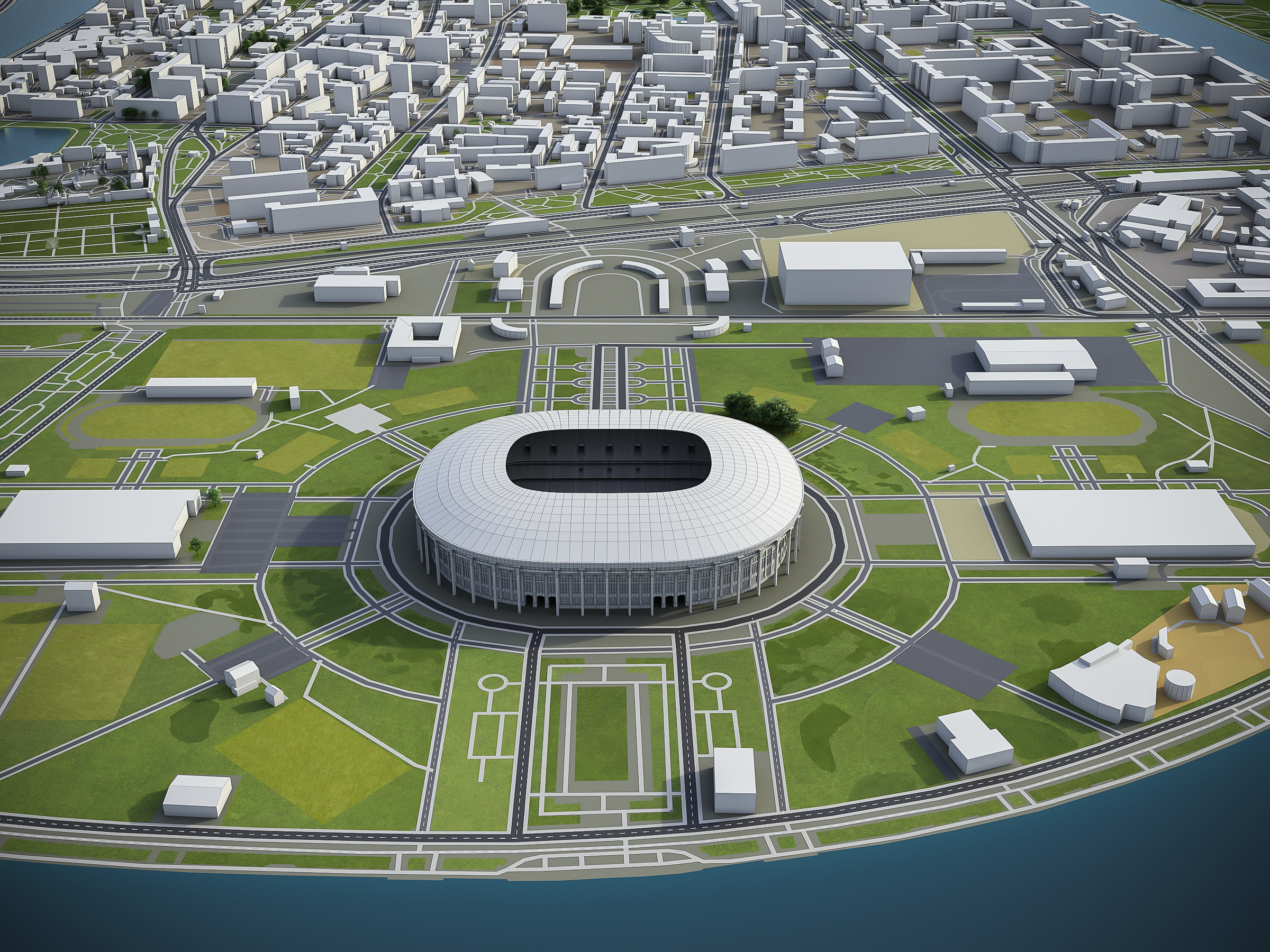 3d city moscow