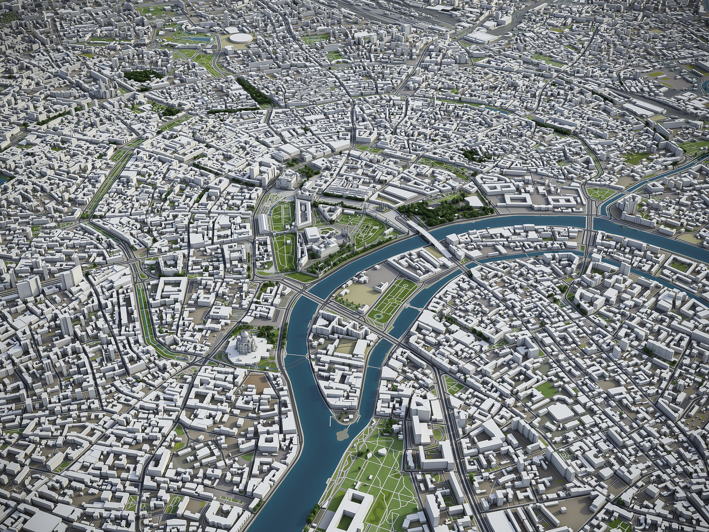 3d city moscow