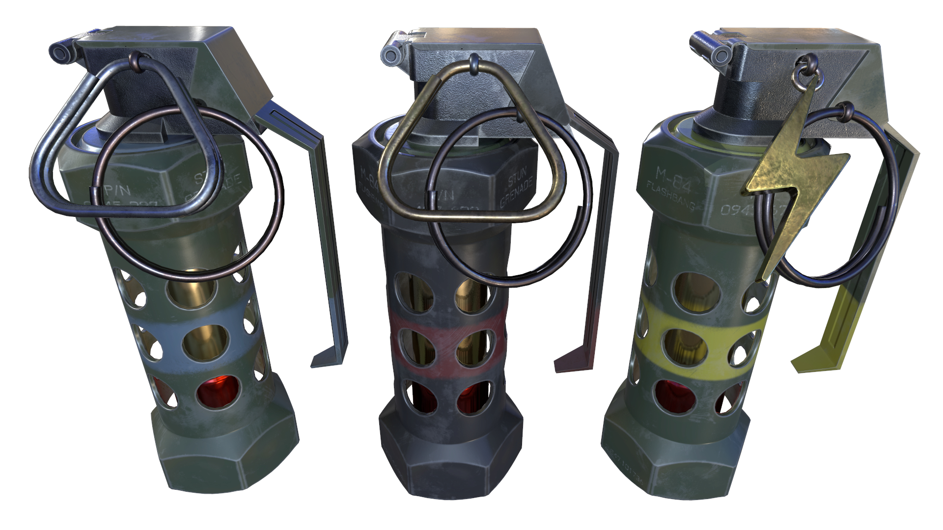 3d m84 stun grenade