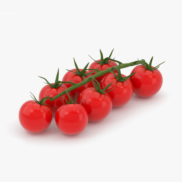 cherry tomato tomat 3d model