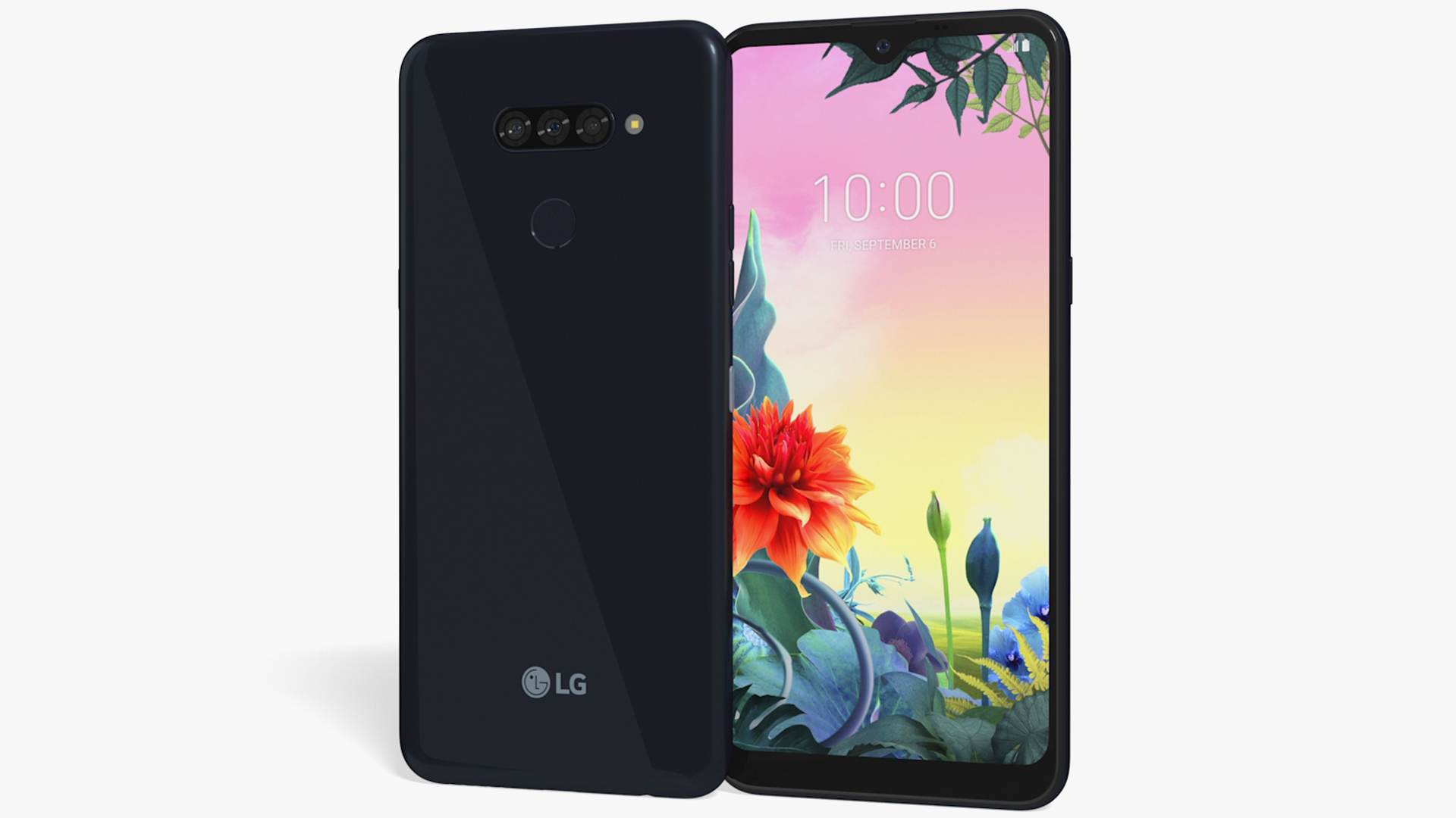 lg k50s黑色和蓝色3d模型