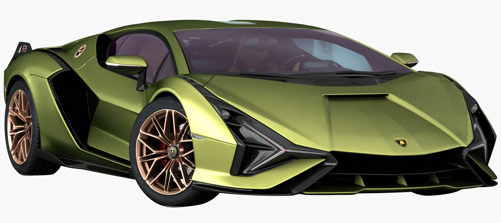 3d lamborghini sian 2020