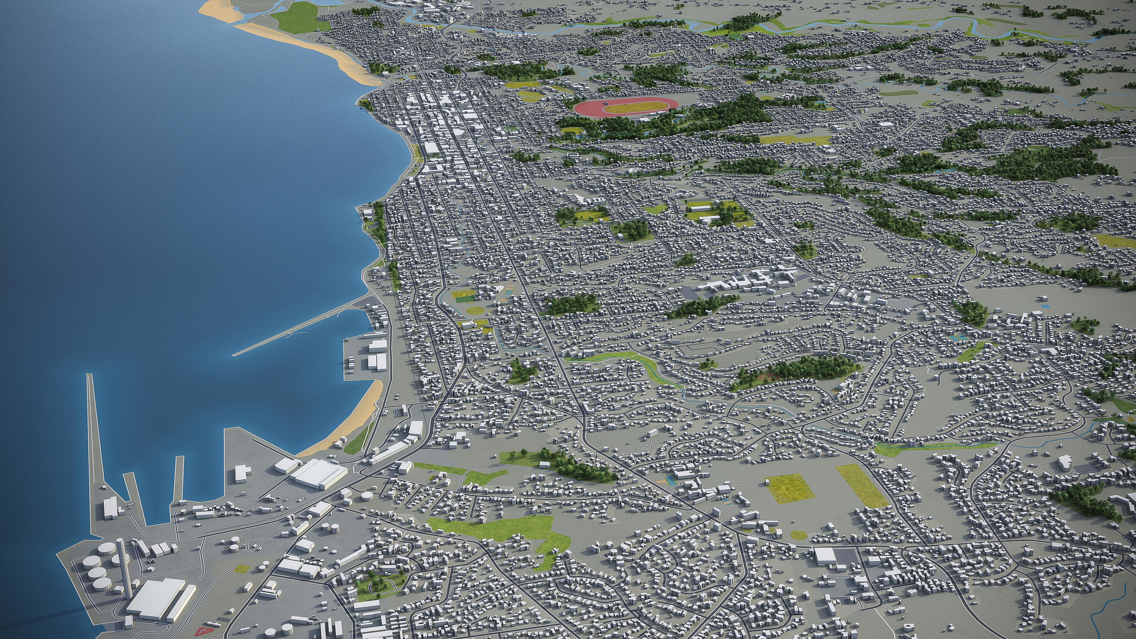 3d new plymouth surrounding