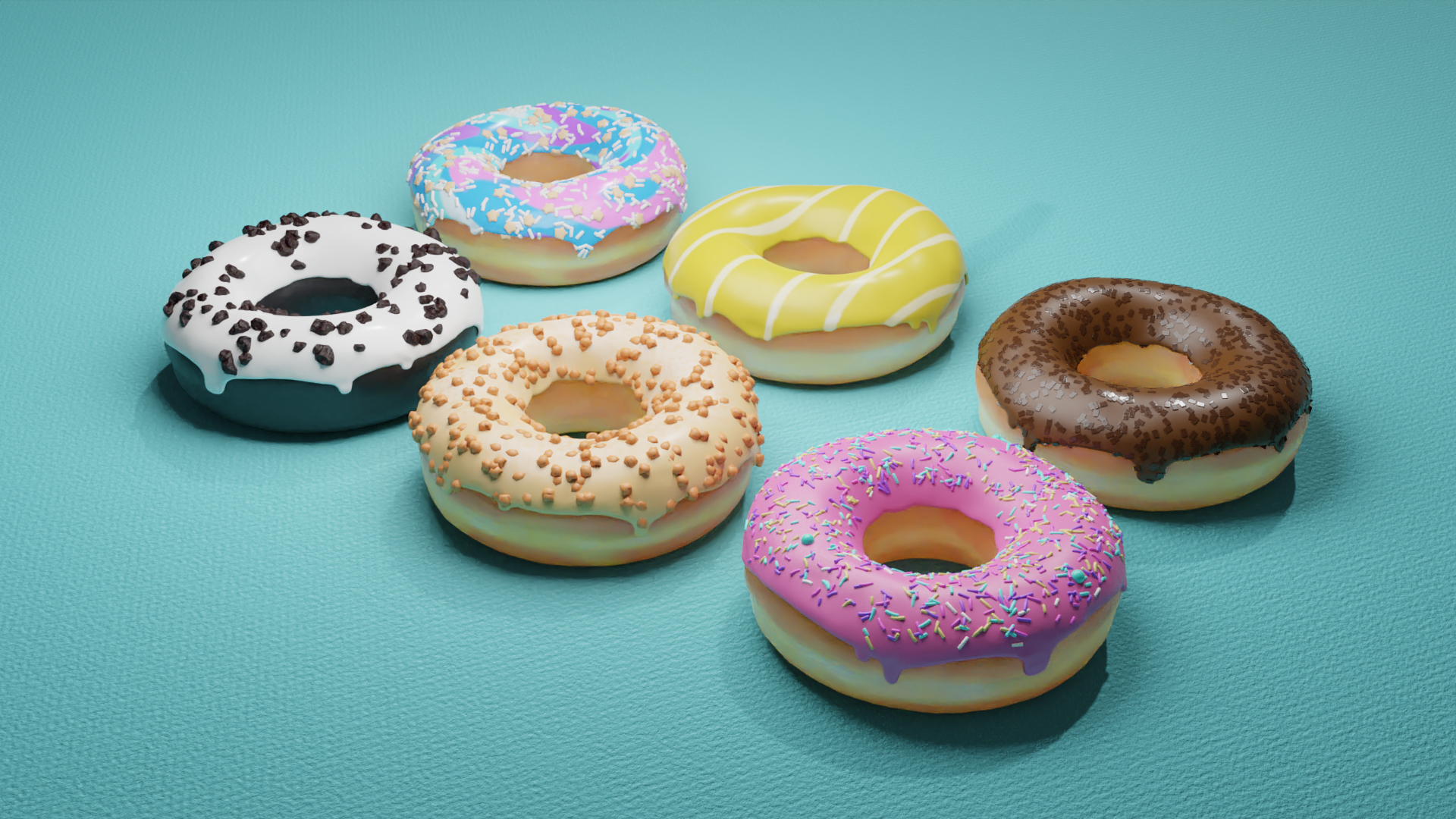 donut box 3d
