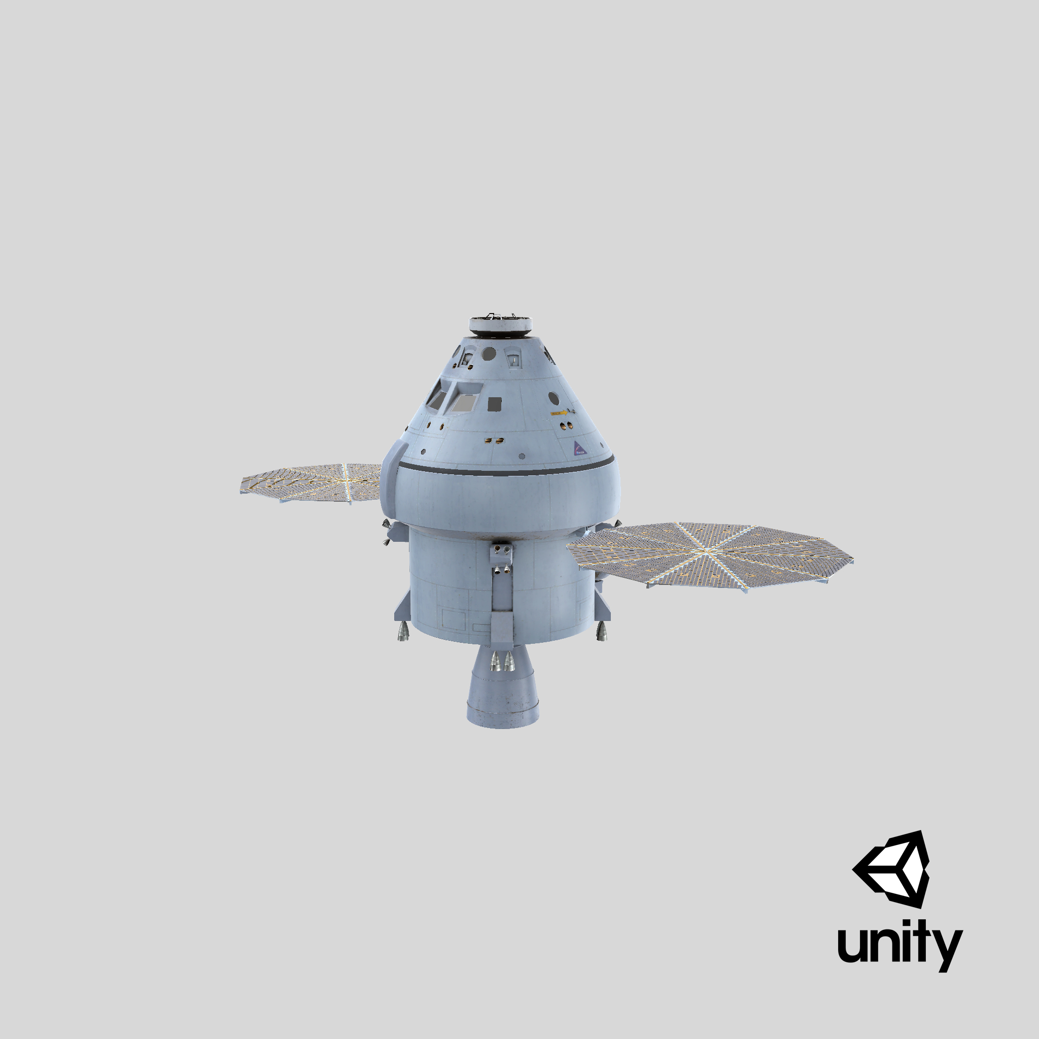 orion space capsule 3d model