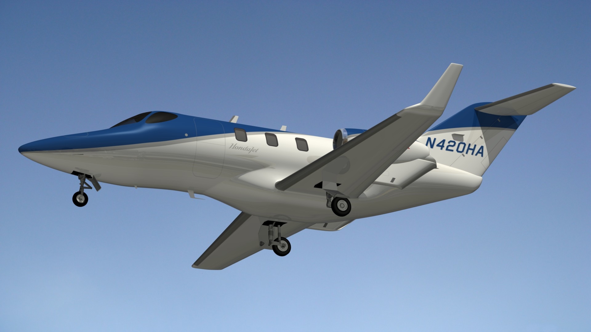 ha-420 hondajet3d模型