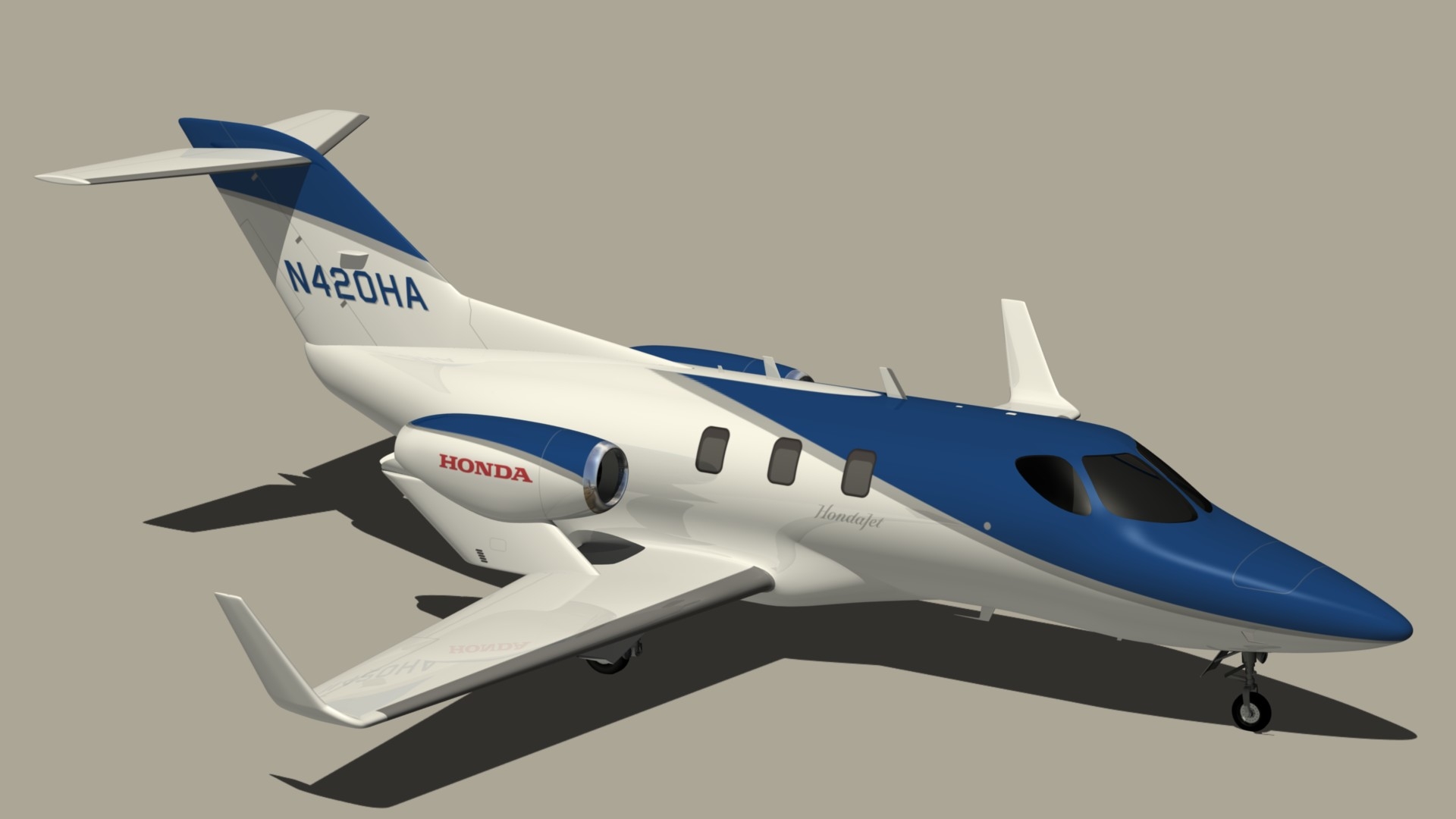 ha-420 hondajet3d模型