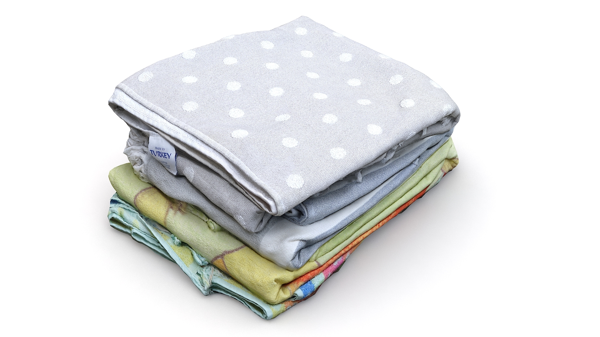 clothes collection 25 towels3d模型