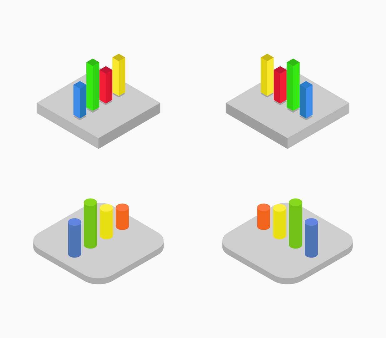 Shapes Encapsulated Postscript Isometric Chart Bar