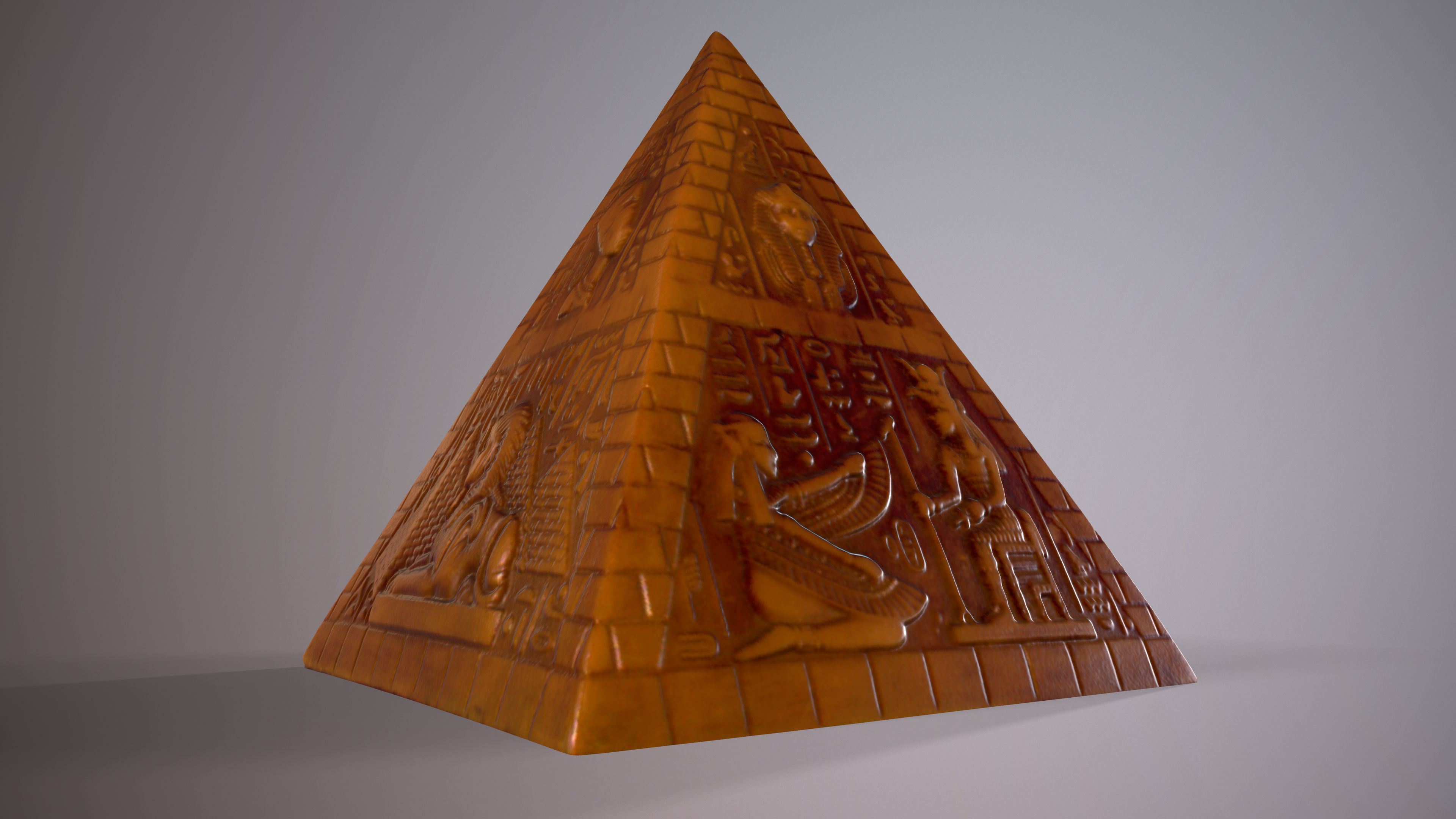 egypt pyramid decor3d模型