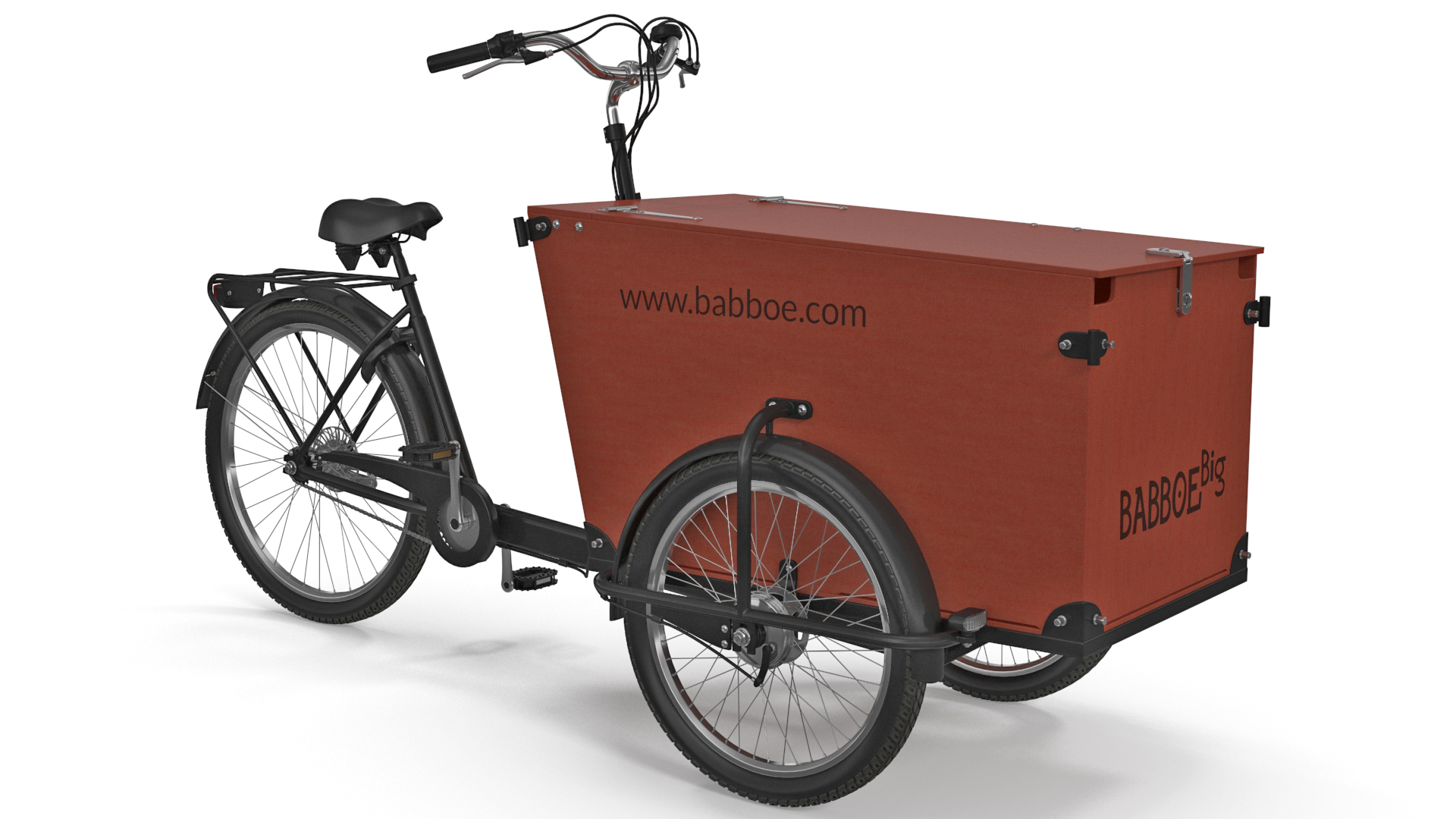 babboe transporter cargo bike3d模型