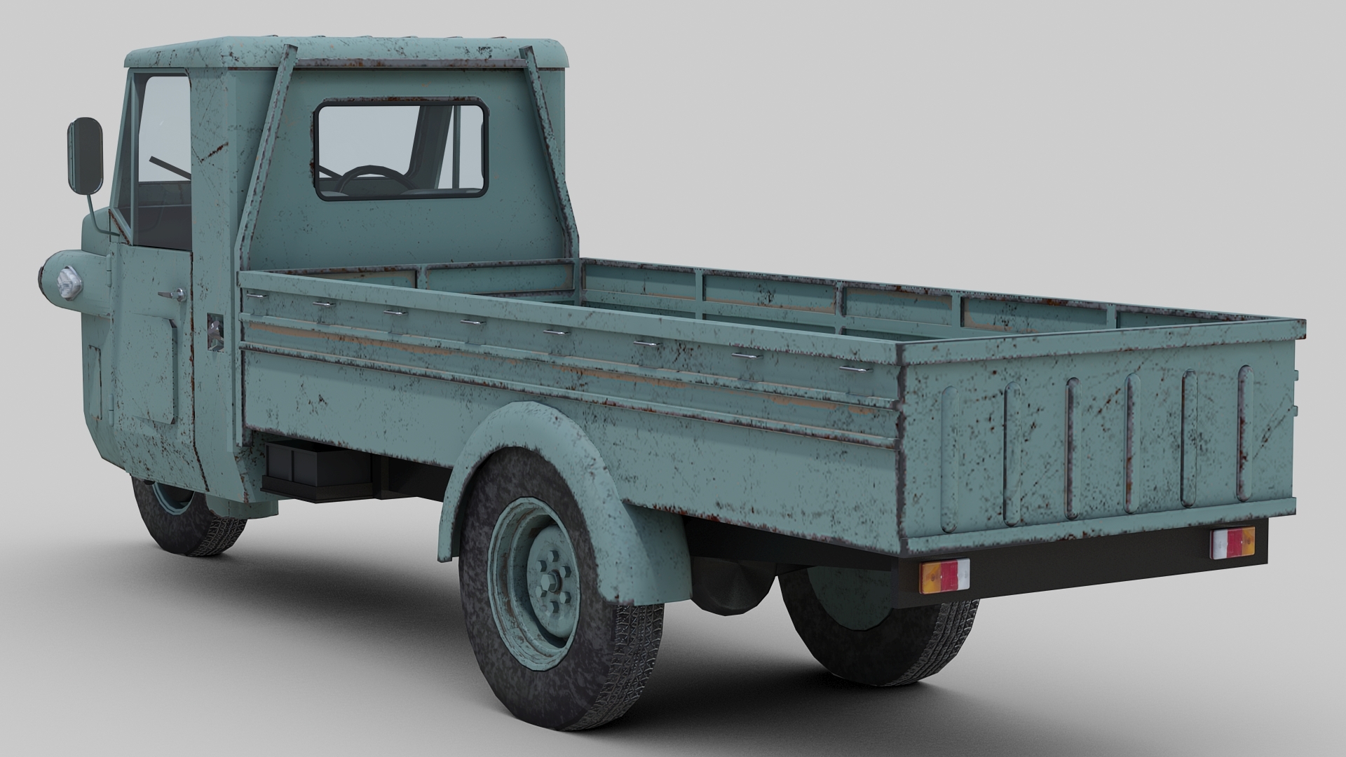 trucycle utility truck3d模型