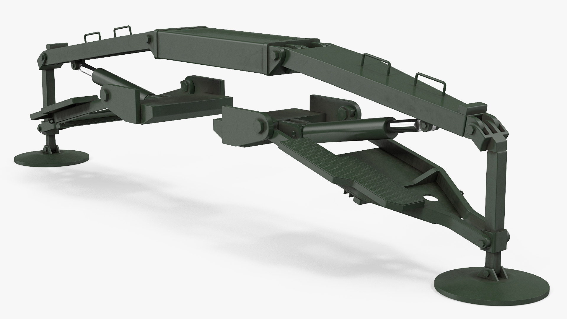 D Model Heavy Duty Hydraulic Legs Turbosquid