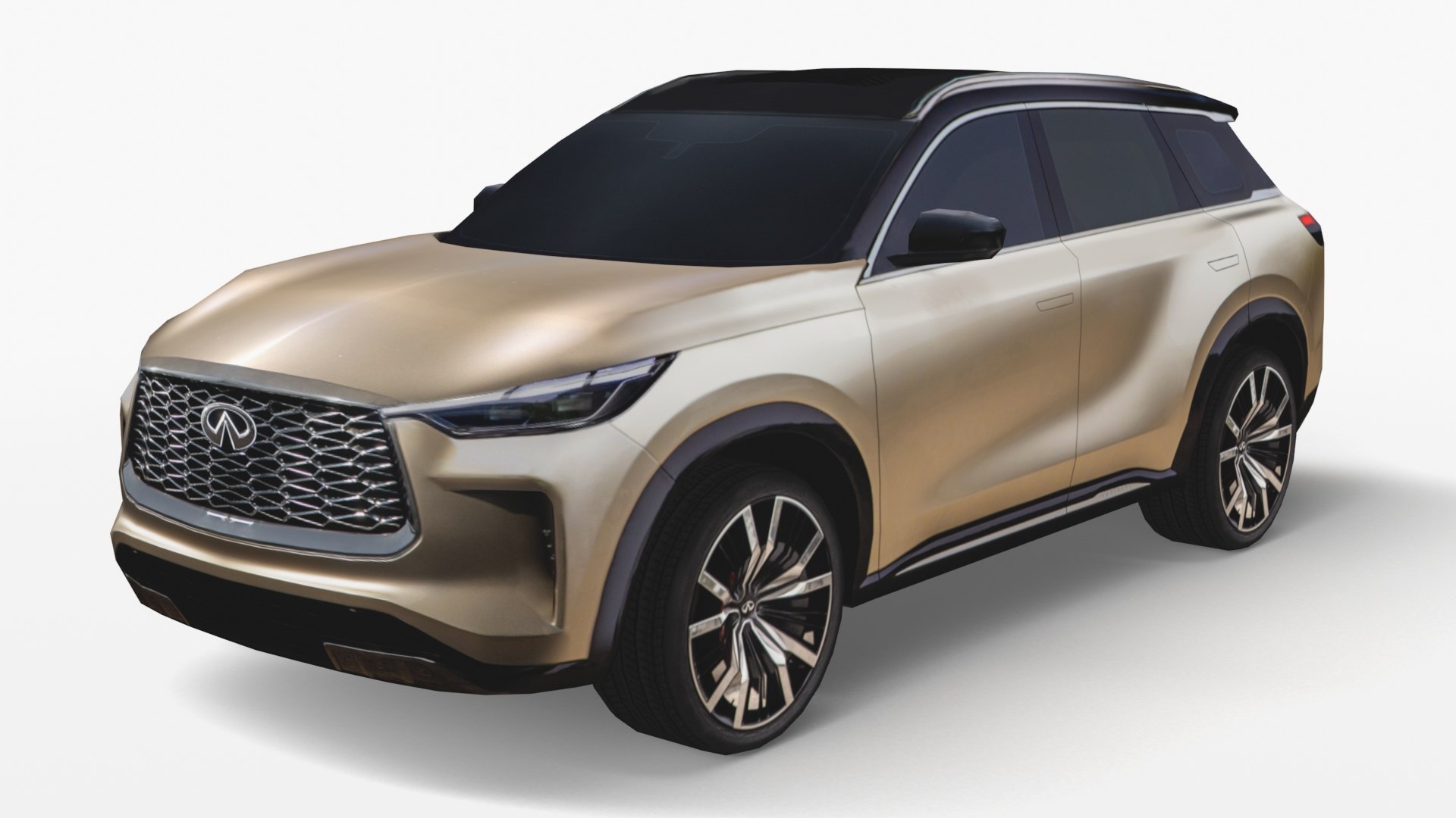 D Infiniti Qx Monograph Turbosquid