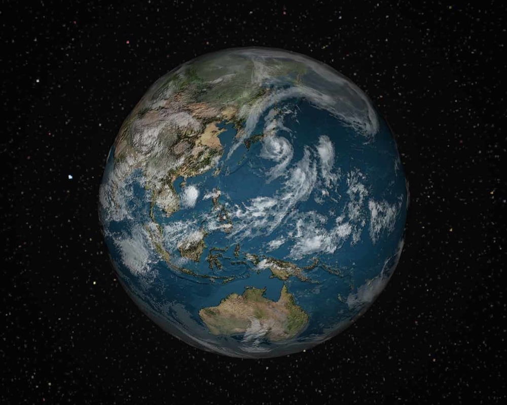 3ds max earth