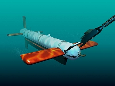 underwater scanning sonar aqs 3d model