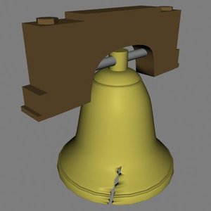 3d model liberty bell