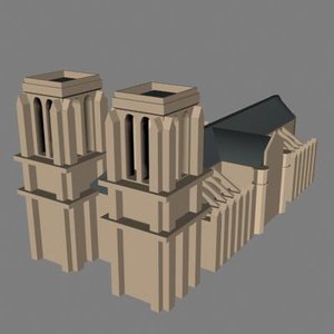3d dxf religous church cathedral