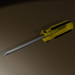 free screwdriver tool 3d model