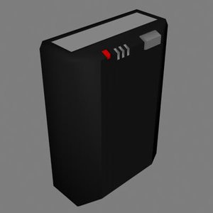 pager 3d model