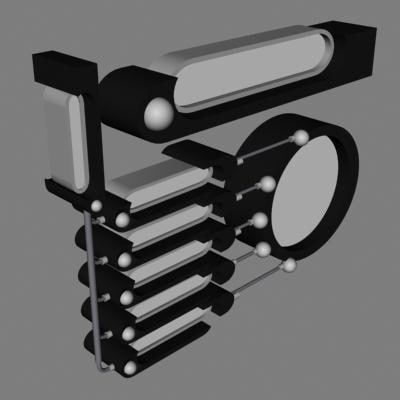 Screeem Model 3d screen model