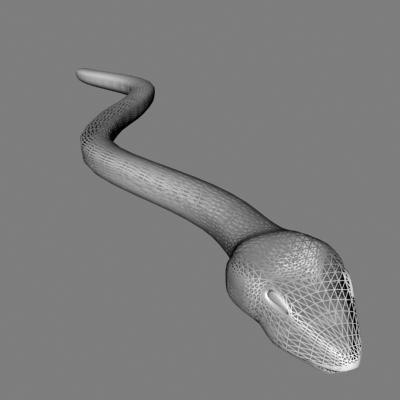 3d snake