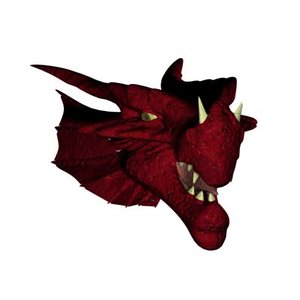 dragon head 3d model