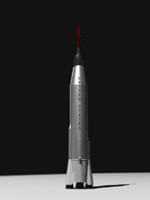 nasa mercury atlas rocket lwo