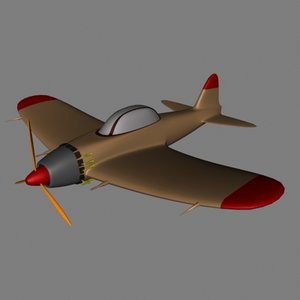 3ds max fighter plane