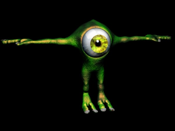 3d alien
