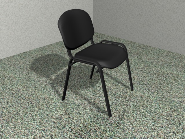 3d Model Of Simple Office Chair 3d Model Of Simple Office Chair
