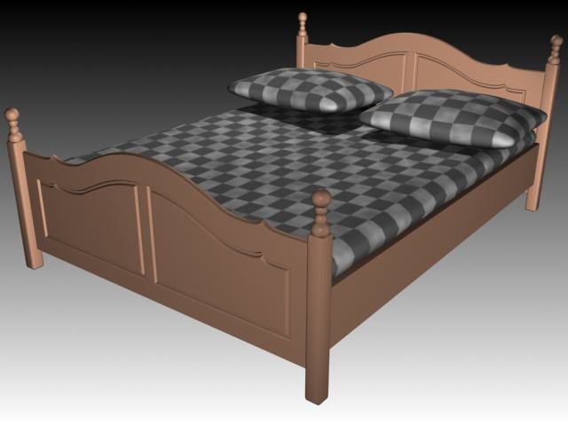 3ds-max-bed