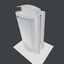 modern office tower 3d model