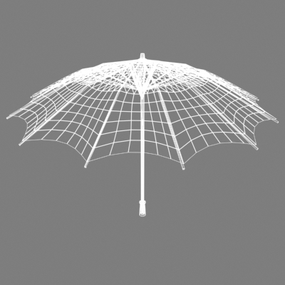 雨伞3d模型