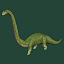3d ultrasaurus dinosaur model