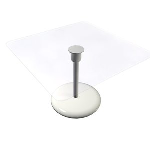 michael young square dining table 3d 3ds