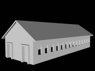 3ds Max Chicken Coop
