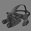 military night vision goggles 3d model