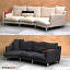 upholstered sofa 3d model